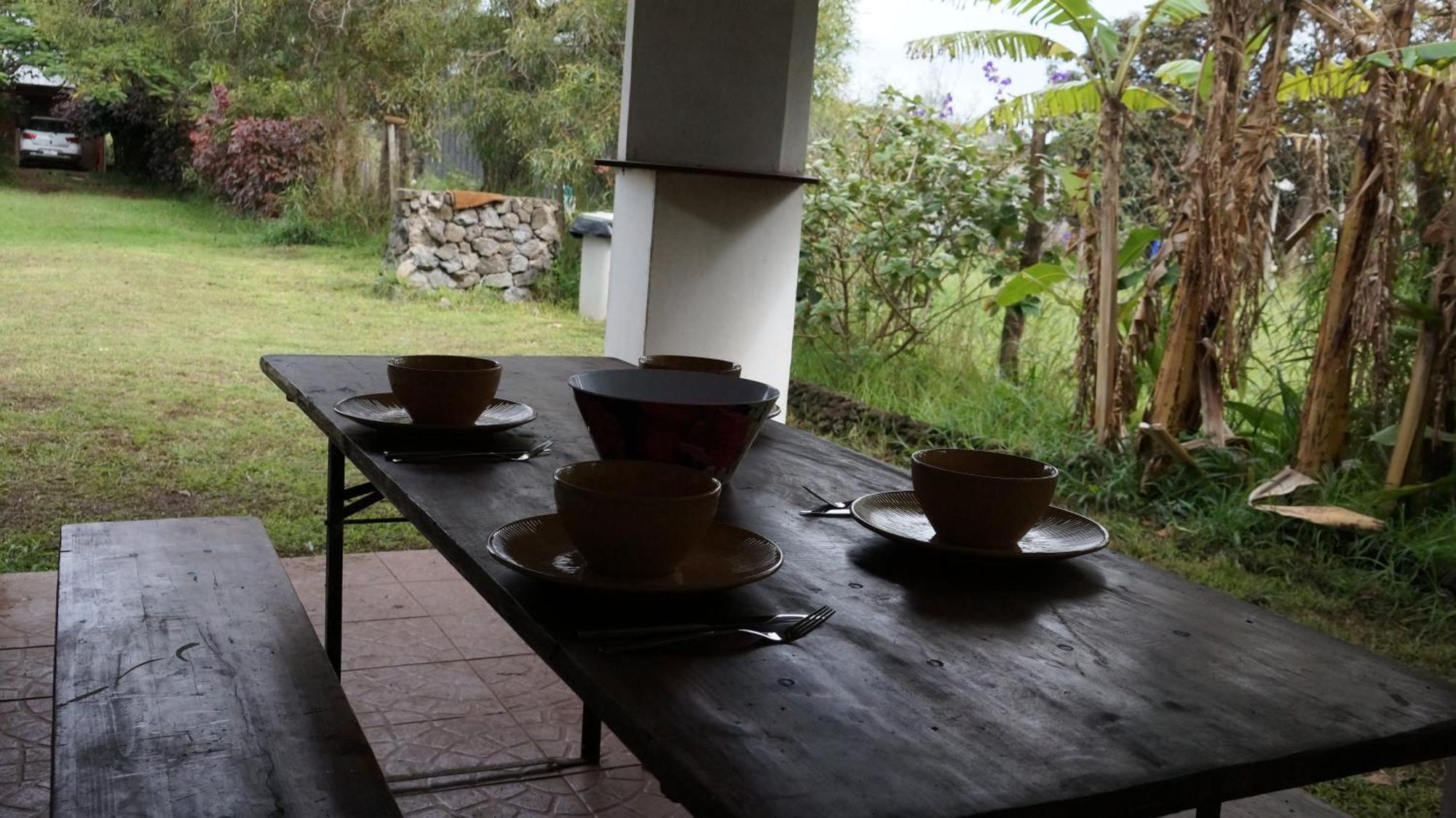Cabanas Isla De Pascua Hanga Roa Bagian luar foto